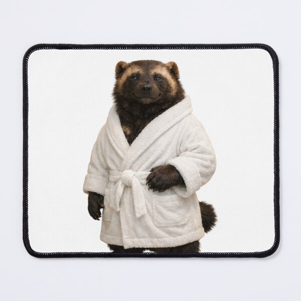 Item preview, Wolverine Fluffy Bathrobe designed and sold by Sillytoe.