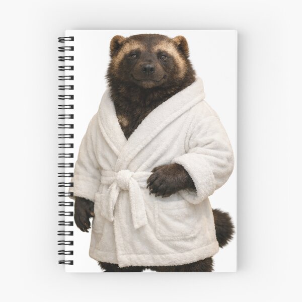 Item preview, Wolverine Fluffy Bathrobe designed and sold by Sillytoe.