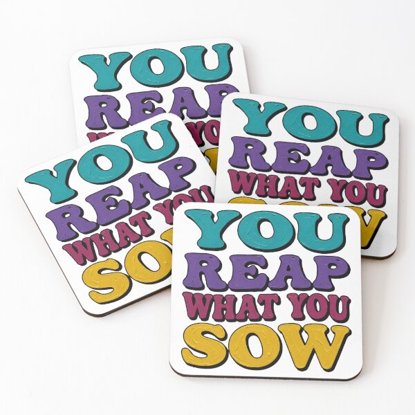 Item preview, You Reap What You Sow Vintage Groovy Retro Graphic designed and sold by IrisByJoVon.