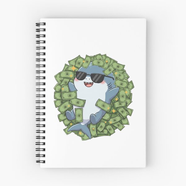 Item preview, Cute Rich Shark designed and sold by Nature's Chibis.