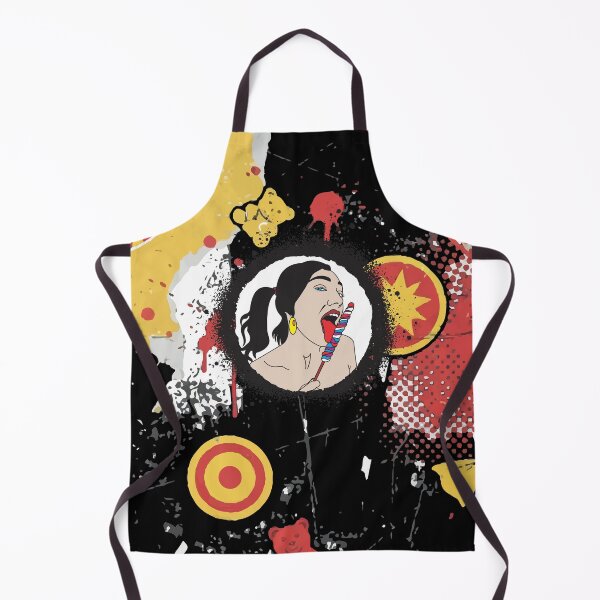 Item preview, Pop Art Woman Eating Lollipop designed and sold by Lover's Ink.