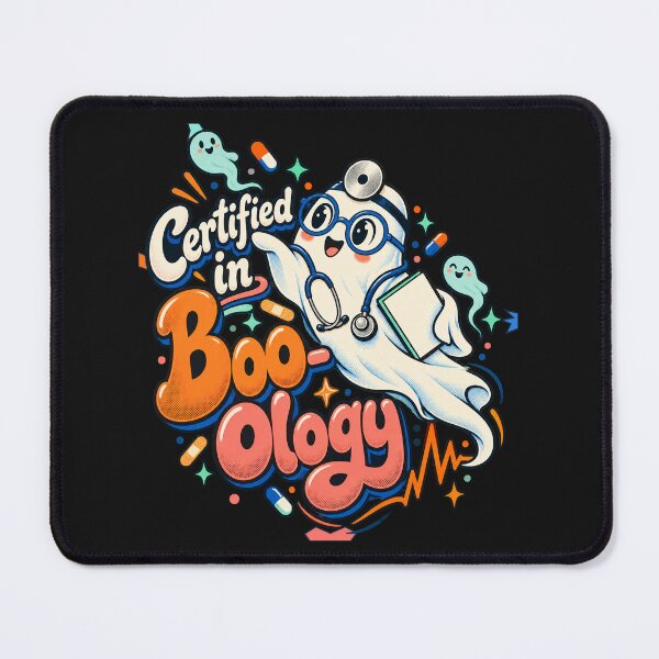 Item preview, Certified in Boo-ology doctor Hallowen designed and sold by JollyNib.