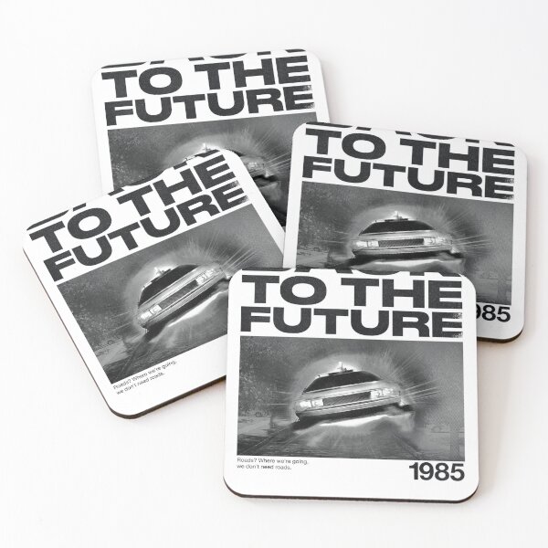 Item preview, Time Travel – Minimalist 1985 Poster designed and sold by cowboy89.