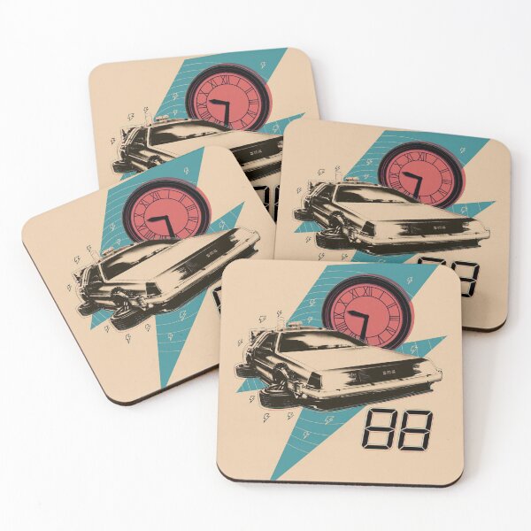Item preview, DeLorean 88 – Retro Time Travel designed and sold by cowboy89.