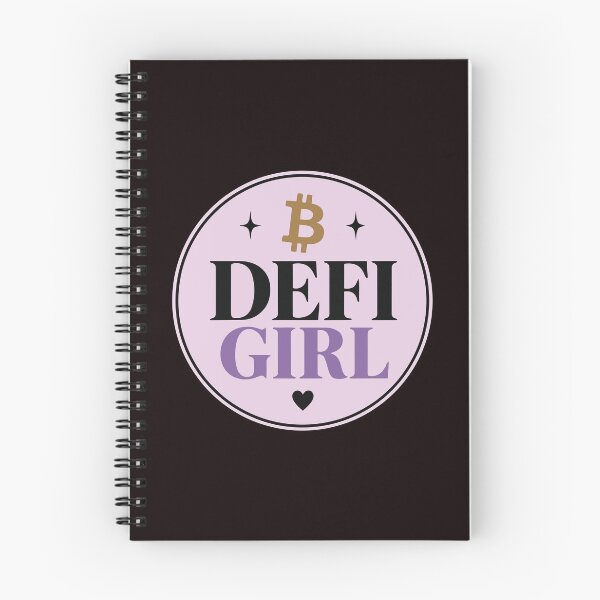 Artikelvorschau, DeFi Girl On-Chain Bitcoin Krypto entworfen und verkauft von TaraGbear.