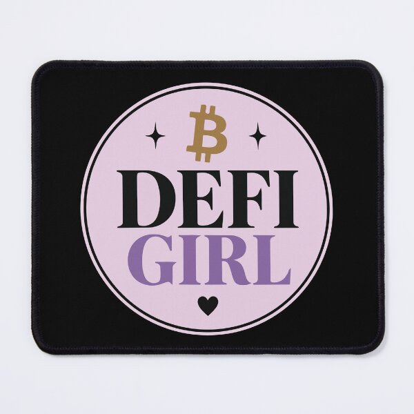 Item preview, DeFi Girl On-Chain Bitcoin Crypto designed and sold by TaraGbear.
