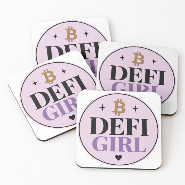 Artikelvorschau, DeFi Girl On-Chain Bitcoin Krypto entworfen und verkauft von TaraGbear.