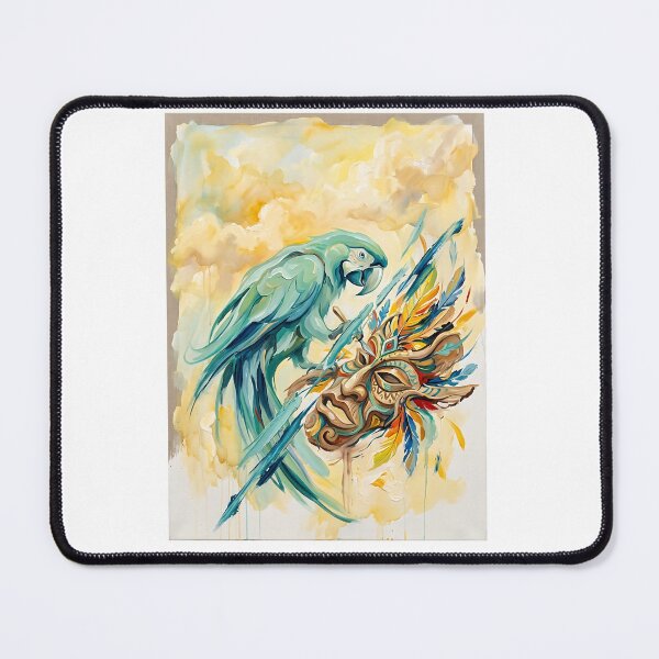Item preview, Scarlet Macaw Mask Maker designed and sold by PictoVibe.