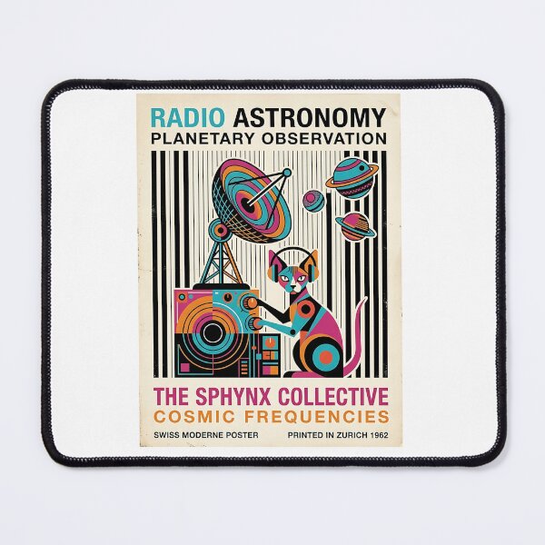 Item preview, Sphynx Radio Astronomer designed and sold by PictoVibe.