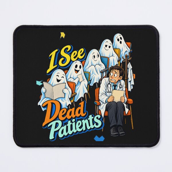 Item preview, I See Dead Patients doctor Halloween designed and sold by JollyNib.