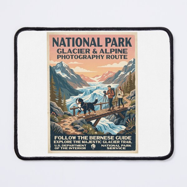 Item preview, Bernese Glacier Photographer designed and sold by PictoVibe.