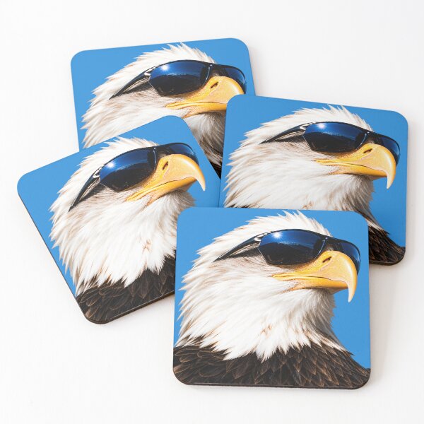 Item preview, Bald Eagle Wearing Sunglasses designed and sold by Michael J Design.