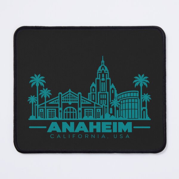Item preview, Anaheim California USA Line Art Landmark Poster designed and sold by CMYKStudio.