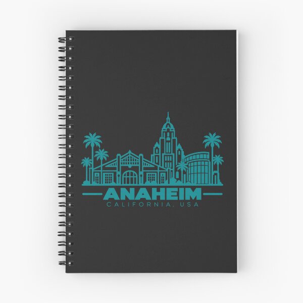 Item preview, Anaheim California USA Line Art Landmark Poster designed and sold by CMYKStudio.