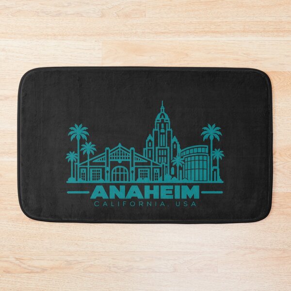 Item preview, Anaheim California USA Line Art Landmark Poster designed and sold by CMYKStudio.
