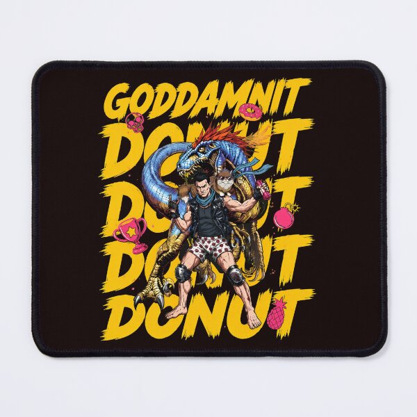 Item preview, Goddamnit Donut Dinosaur Trainer designed and sold by FlipStrawSpot.