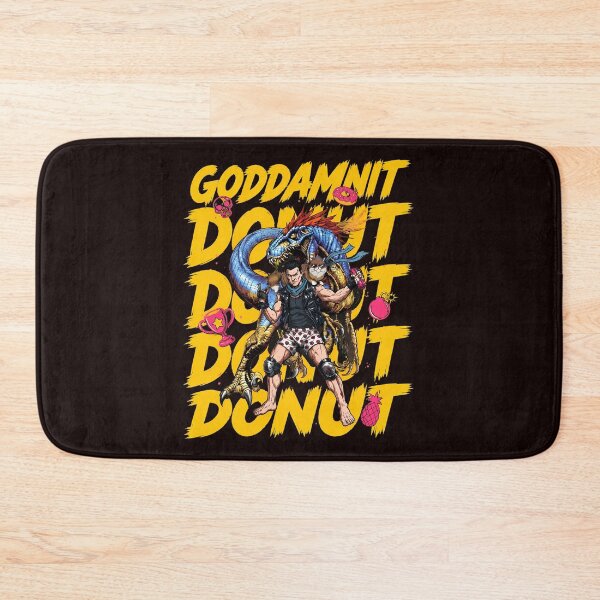 Item preview, Goddamnit Donut Dinosaur Trainer designed and sold by FlipStrawSpot.