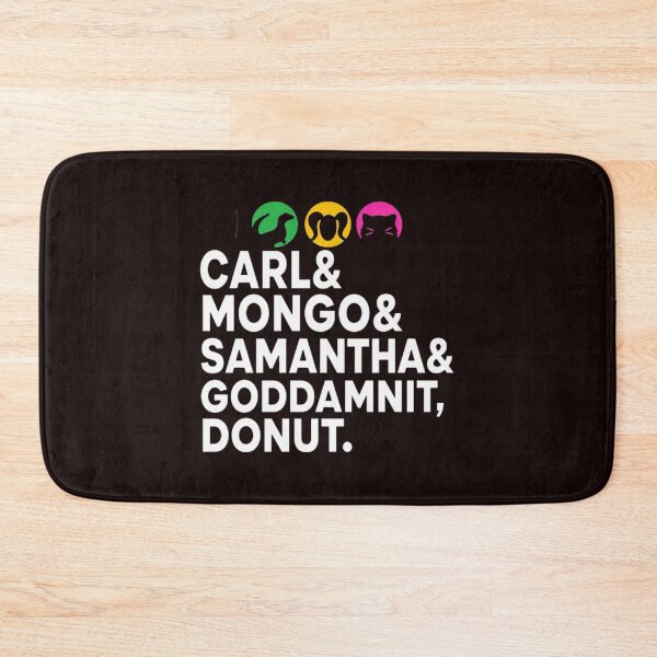 Item preview, Carl Mongo Samantha Goddamnit Donut Silhouettes designed and sold by FlipStrawSpot.