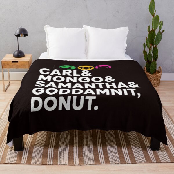 Item preview, Carl Mongo Samantha Goddamnit Donut Silhouettes designed and sold by FlipStrawSpot.
