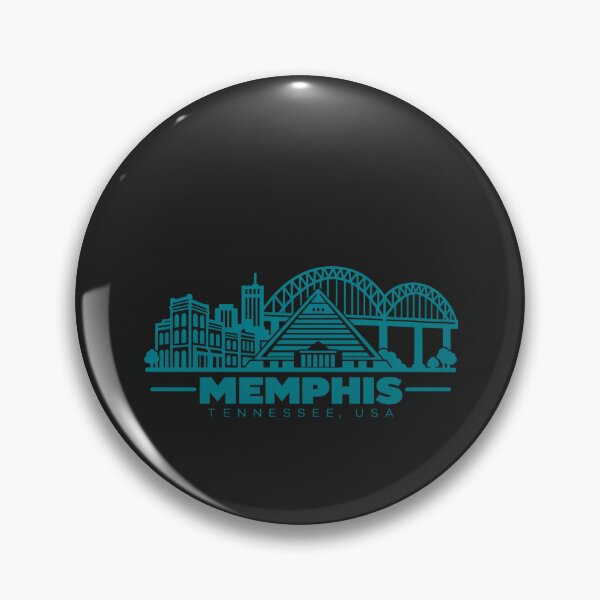 Item preview, Memphis Tennessee USA Line Art Landmark Poster designed and sold by CMYKStudio.