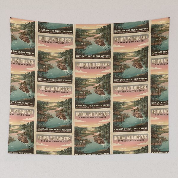 Item preview, Border Terrier Riverboat Guide designed and sold by PictoVibe.
