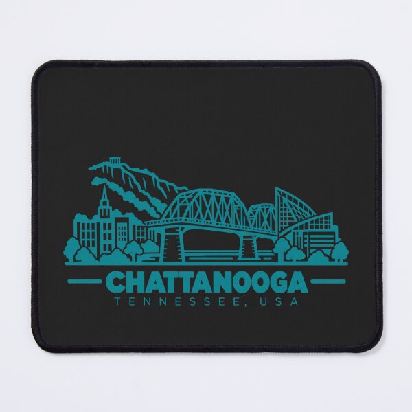 Item preview, Chattanooga Tennessee USA Line Art Skyline Poster designed and sold by CMYKStudio.