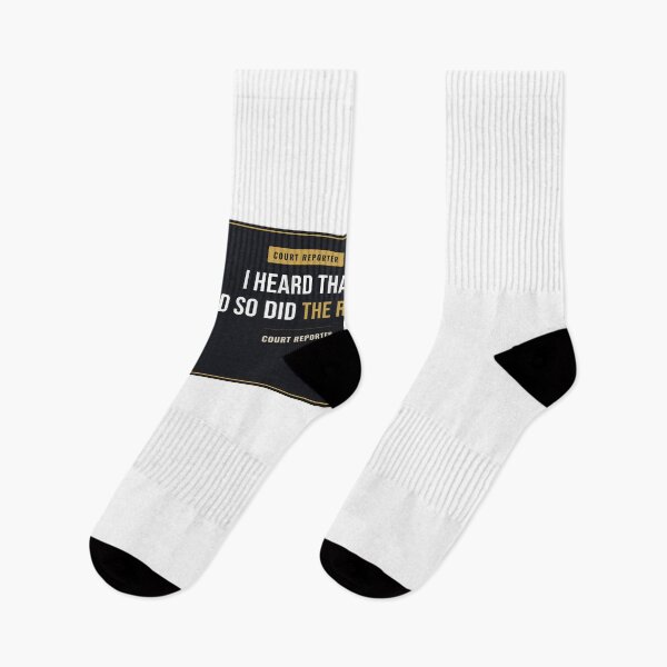Item preview, I Heard That, And So Did The Record Court Reporter designed and sold by SlowMadeShelf.