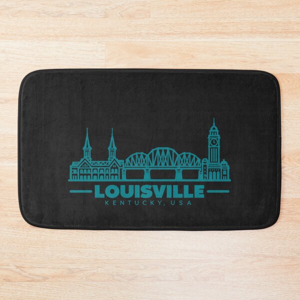 Artikelvorschau, Louisville Kentucky USA – Wahrzeichen-Poster (Linienzeichnung) entworfen und verkauft von CMYKStudio.