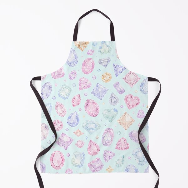 Item preview, Pastel Gemstone Crystal Seamless Pattern designed and sold by Skyrocketz.
