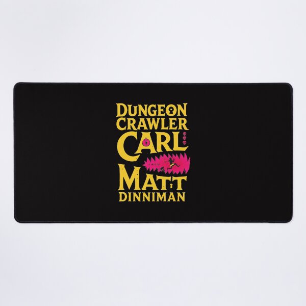 Item preview, Dungeon Crawler Carl Book Graphic Yellow Pink designed and sold by ShophiaCrafts.