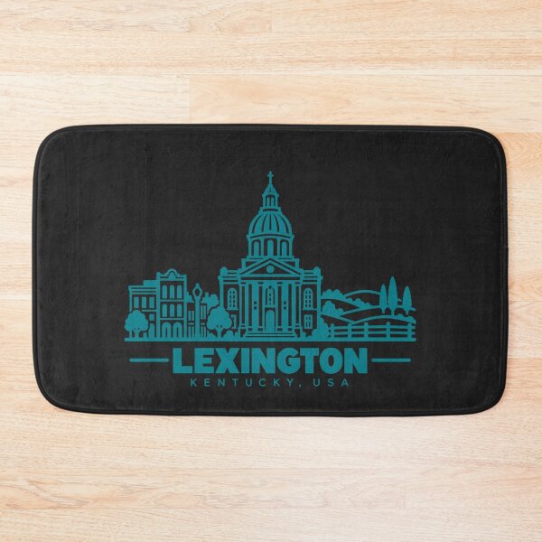 Artikelvorschau, Lexington Kentucky USA Reiseposter (Linienzeichnung) entworfen und verkauft von CMYKStudio.