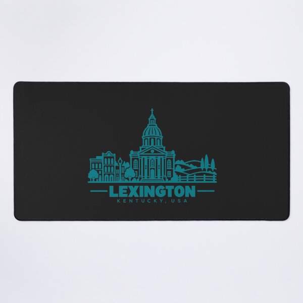 Item preview, Lexington Kentucky USA Line Art Travel Poster designed and sold by CMYKStudio.