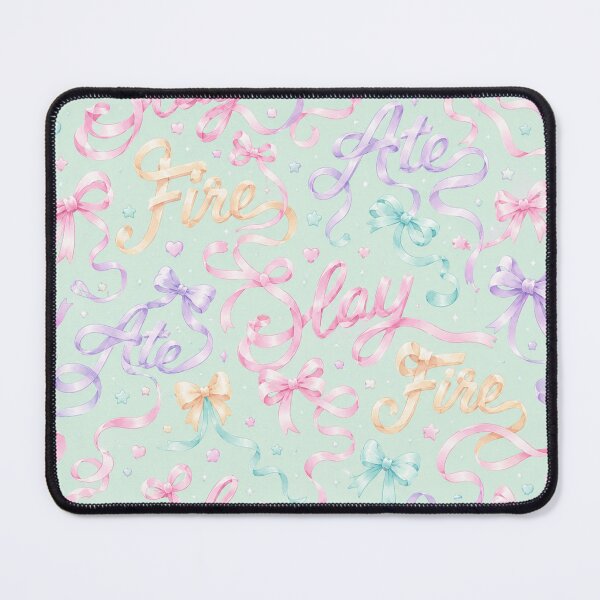 Item preview, Pastel Ribbon Typography Slang Pattern designed and sold by Skyrocketz.