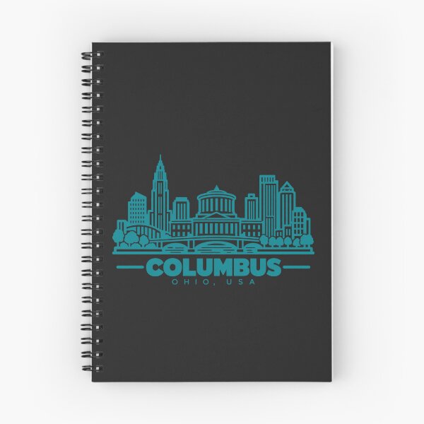 Item preview, Columbus Ohio USA Line Art Skyline Poster designed and sold by CMYKStudio.
