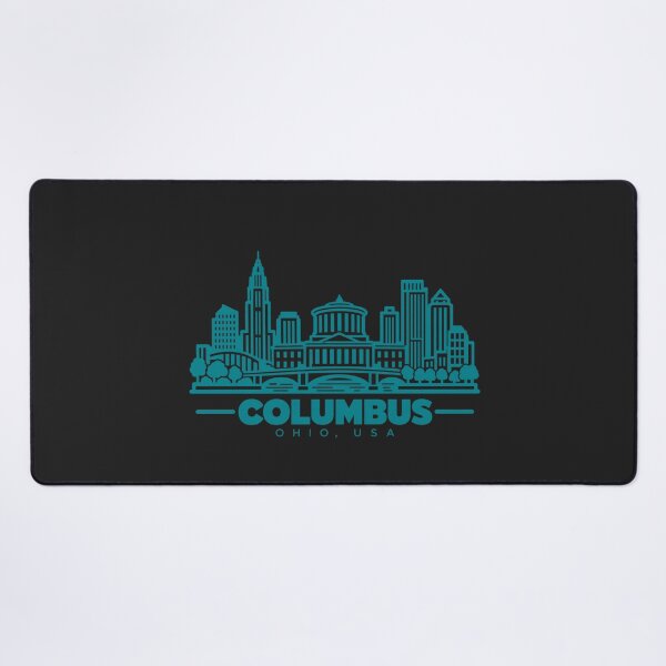 Item preview, Columbus Ohio USA Line Art Skyline Poster designed and sold by CMYKStudio.