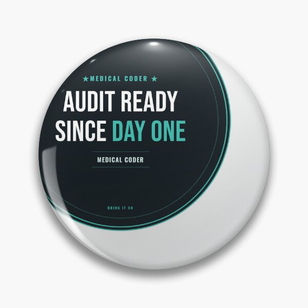 Item preview, Audit Ready Since Day One Medical Coder Seal designed and sold by SlowMadeShelf.