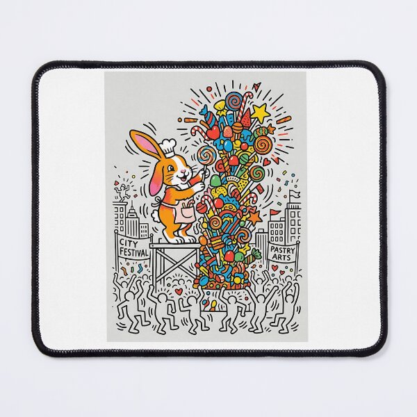 Item preview, Holland Lop Pastry Sculptor designed and sold by PictoVibe.