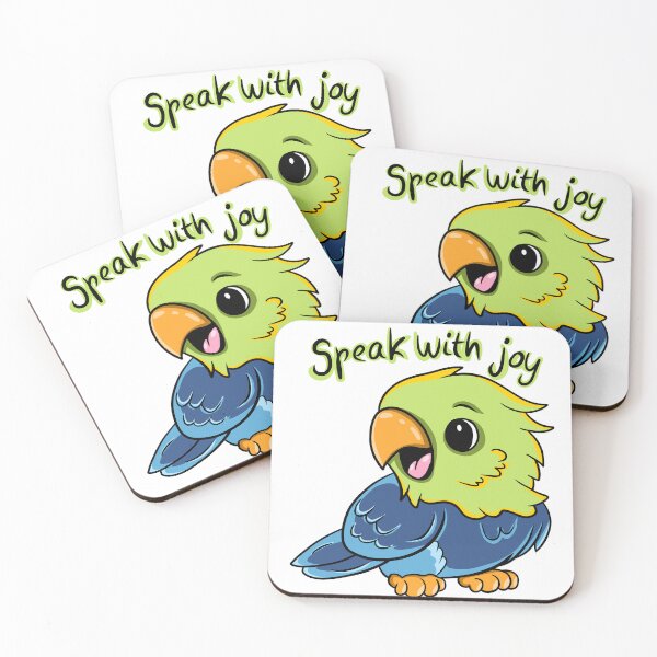 Item preview, Speak with Joy Bird designed and sold by Phyllya Design.