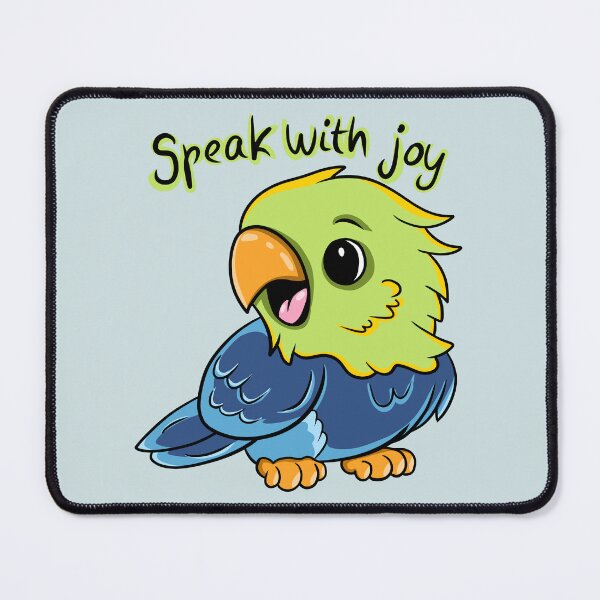 Item preview, Speak with Joy Bird designed and sold by Phyllya Design.