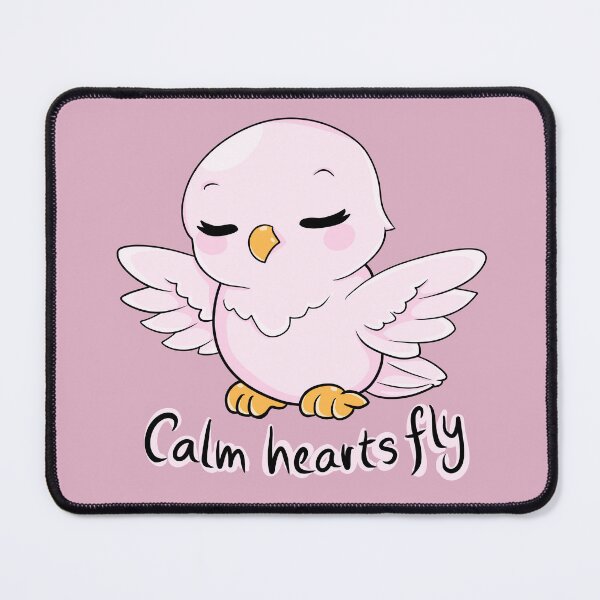 Item preview, Calm Hearts Fly Bird designed and sold by Phyllya Design.
