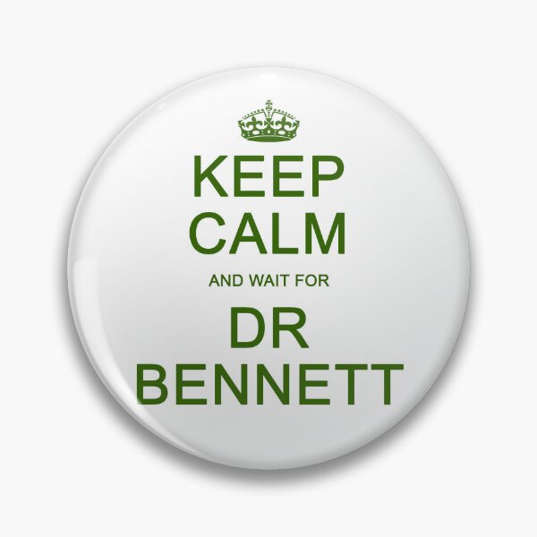 Item preview, Keep Calm and wait for Dr. Bennett designed and sold by Normbot2000.