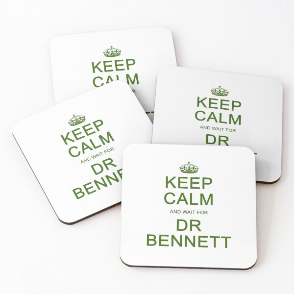 Item preview, Keep Calm and wait for Dr. Bennett designed and sold by Normbot2000.