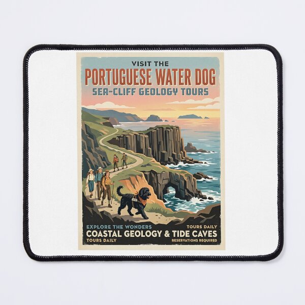 Item preview, Portuguese Water Dog Geology Guide designed and sold by PictoVibe.