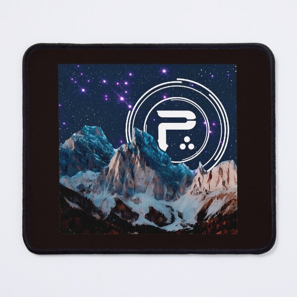 Item preview, Mountain Night Sky Emblem designed and sold by SilentCosmos.