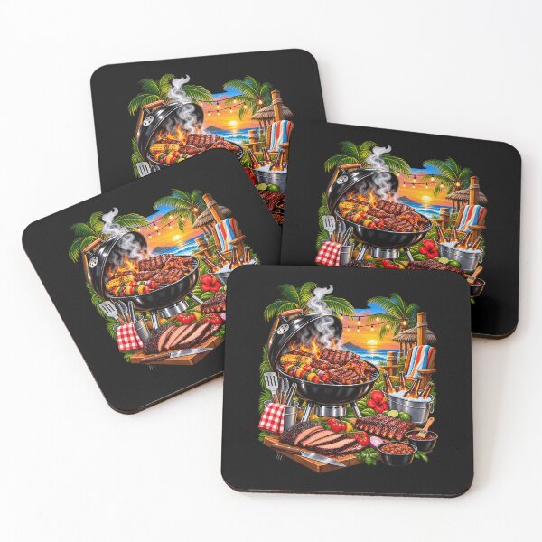 Item preview, Barbecue Cookout Tropical Evening Gathering designed and sold by fungear.