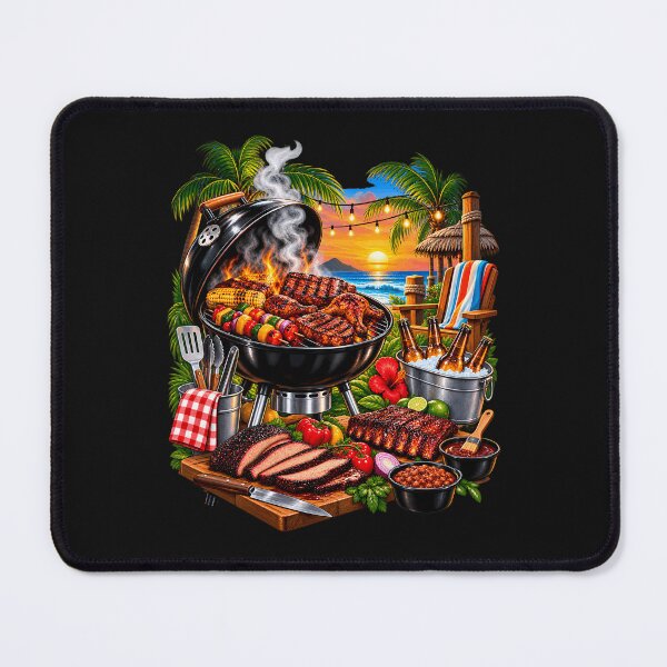Item preview, Barbecue Cookout Tropical Evening Gathering designed and sold by fungear.