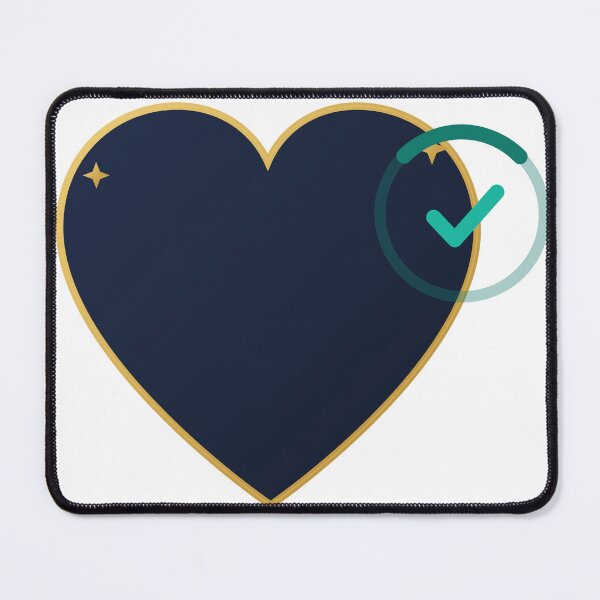 Item preview, Golden Heart, Ephemeral Status, Elegant designed and sold by Lespribos .