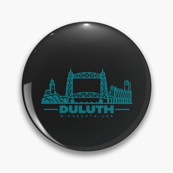 Item preview, Duluth Minnesota USA Line Art Lake Poster designed and sold by CMYKStudio.