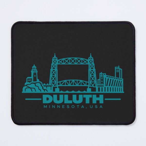 Item preview, Duluth Minnesota USA Line Art Lake Poster designed and sold by CMYKStudio.