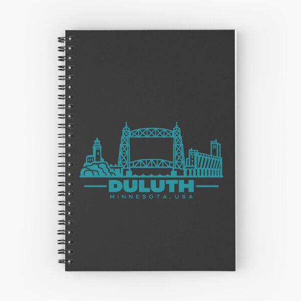 Item preview, Duluth Minnesota USA Line Art Lake Poster designed and sold by CMYKStudio.
